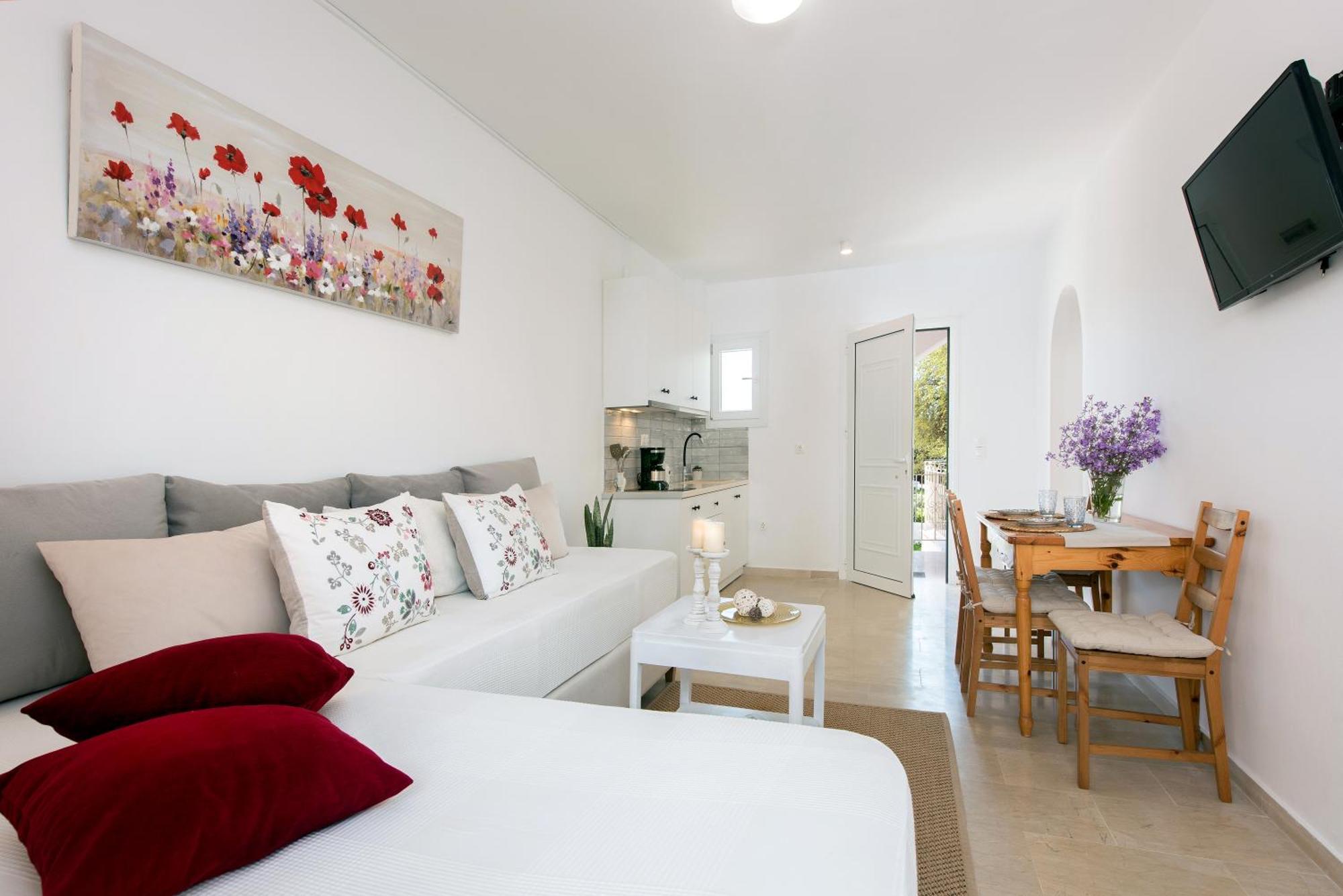 Nisea Apartments Ipsos Bagian luar foto